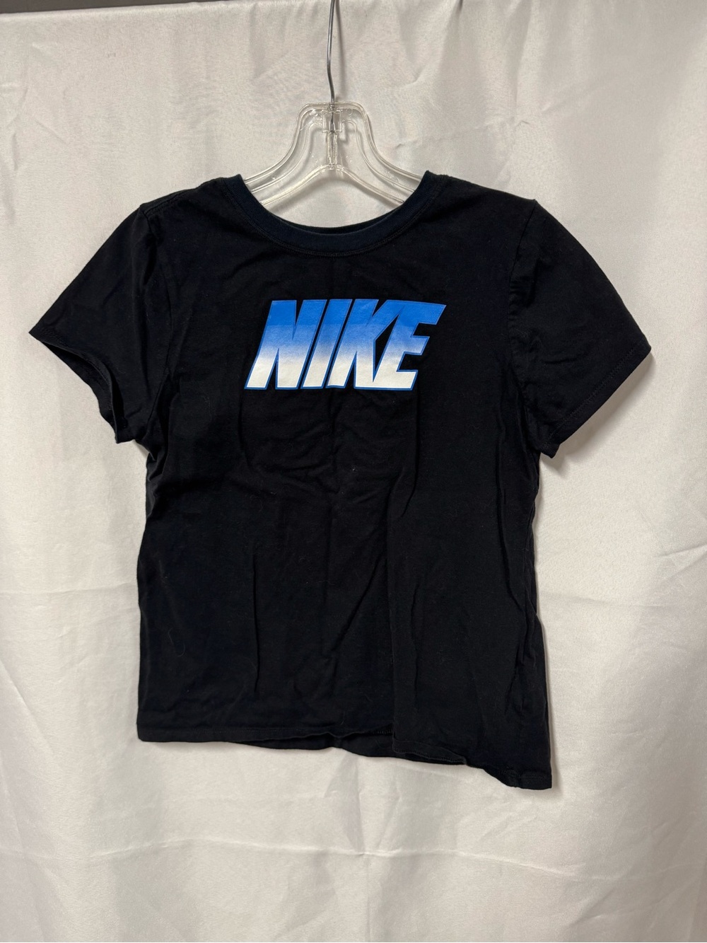 Nike Black T-Shirt with White Logo